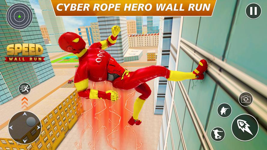 Cyber Rope Hero Ekran Görüntüsü 3