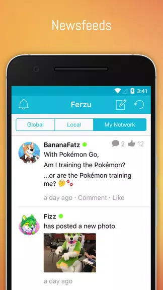 FERZU - Furries Social Network スクリーンショット 2