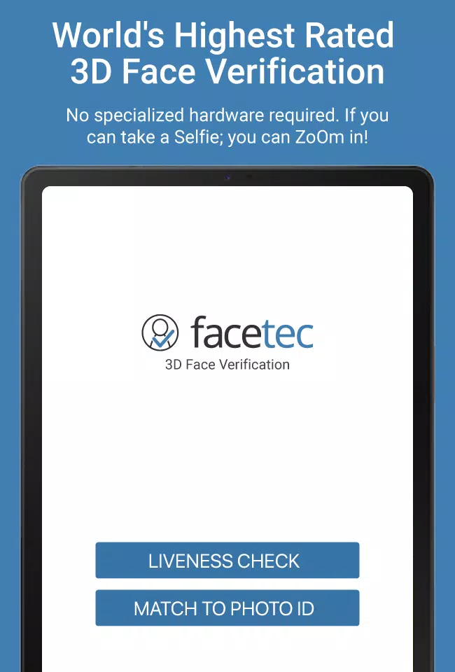 FaceTec Demo ภาพหน้าจอ 3