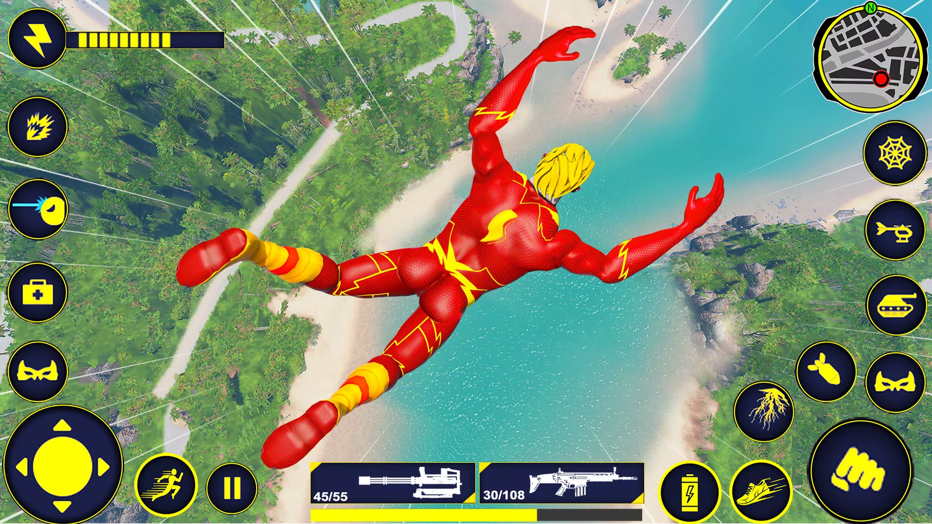 Speed Hero: Superhero Games ဖန်သားပြင်ဓာတ်ပုံ 3