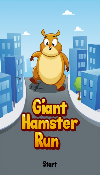 Giant Hamster Run Capture d'écran 0