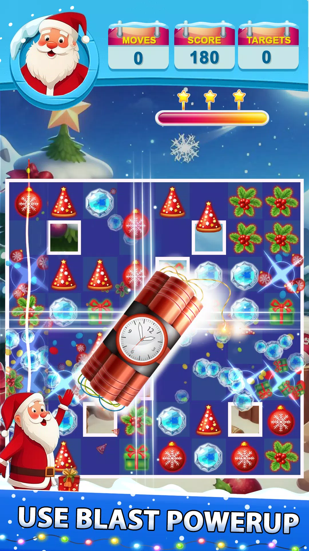 Santa Match Adventure ภาพหน้าจอ 1