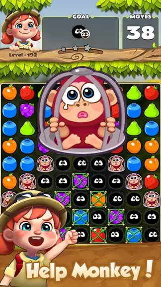 Fruits POP : Match 3 Puzzle Captura de pantalla 2