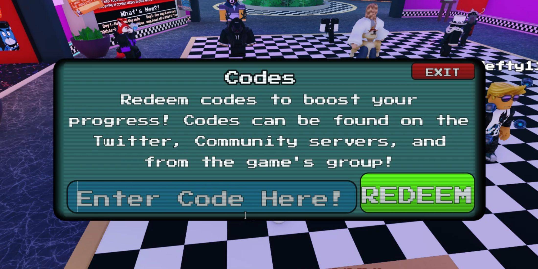 Image: FNAF Tower Defense Code Input