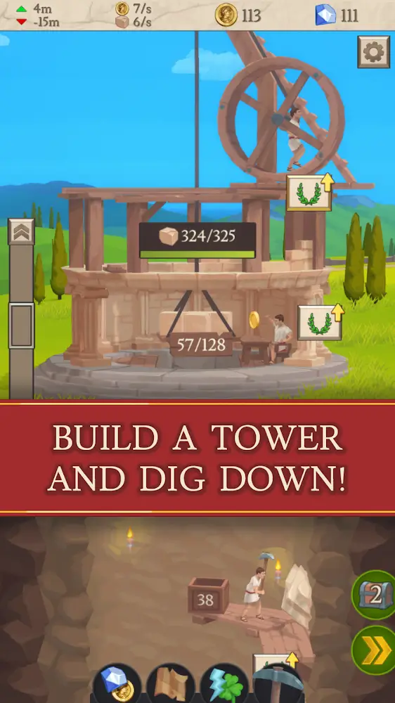 Idle Tower Miner Zrzut ekranu 0