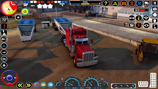 American Cargo Truck Games Sim स्क्रीनशॉट 0