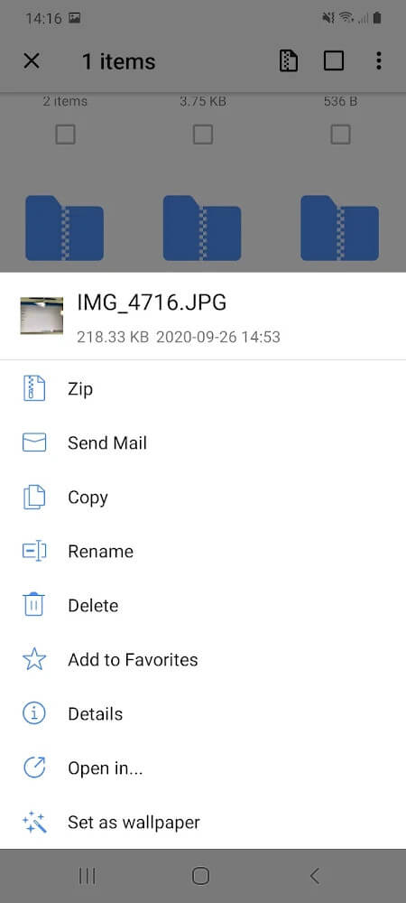 WinZip – Zip UnZip Tool Mod ဖန်သားပြင်ဓာတ်ပုံ 1