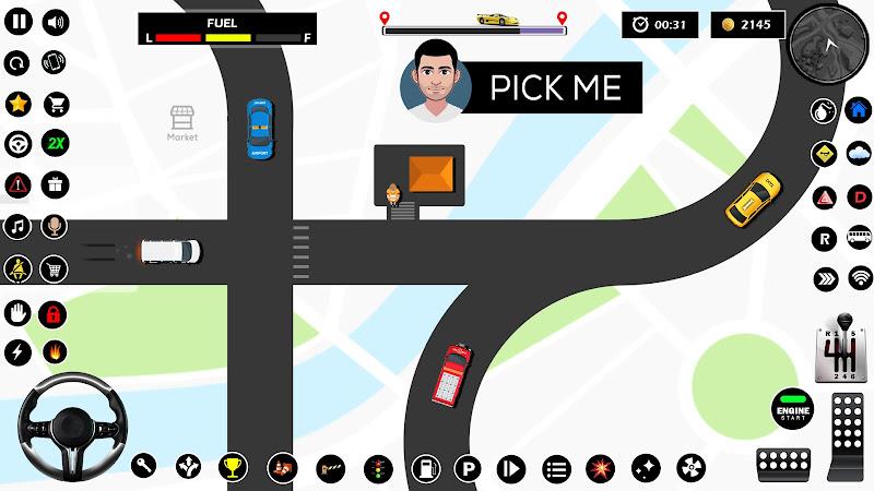 Pick N Drop Taxi Simulator Screenshot 0