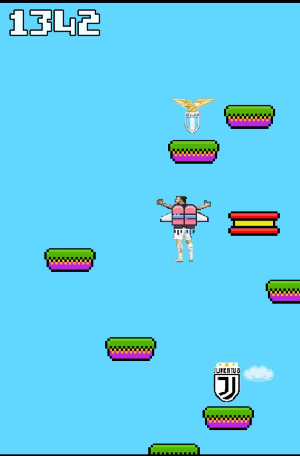 Doodle Zlatan Ibrahimovic Jump Captura de tela 2