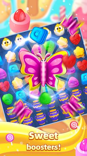 Sweet Candy Cat Puzzle Game स्क्रीनशॉट 3