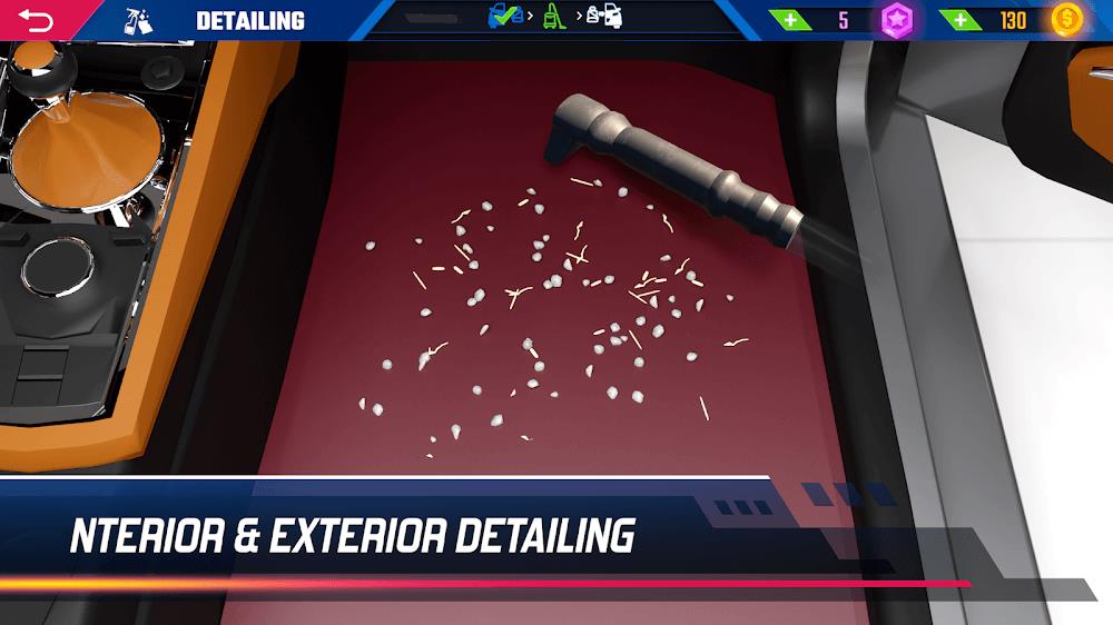 Car Detailing Simulator 2023 Schermafbeelding 0