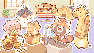 Bear Bakery - Cooking Tycoon Zrzut ekranu 0