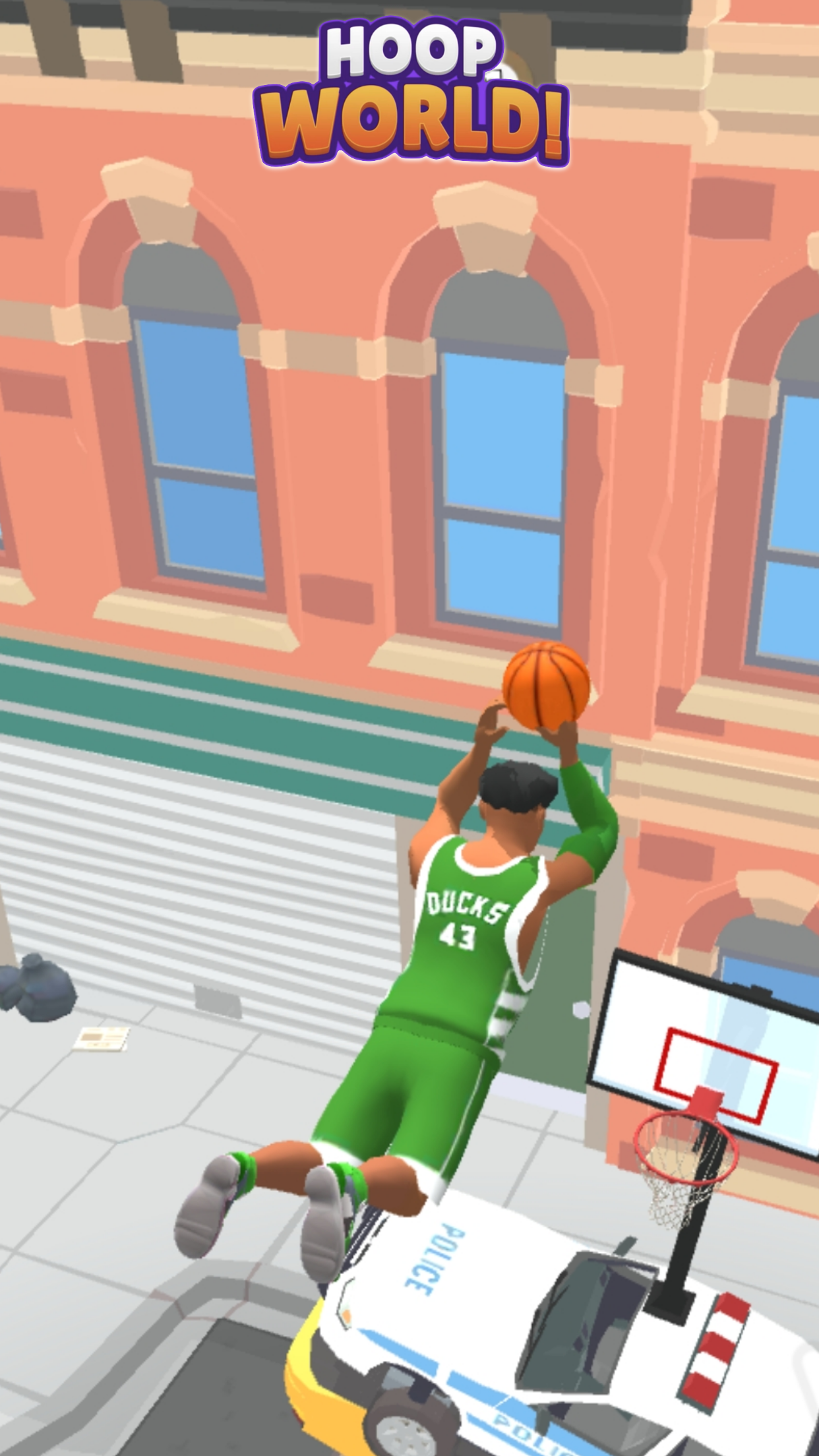 Hoop World: Flip Dunk Game 3D Ekran Görüntüsü 1