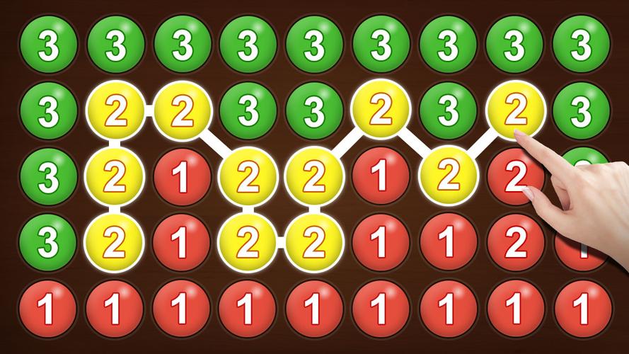 Merge bubble - Number game स्क्रीनशॉट 2