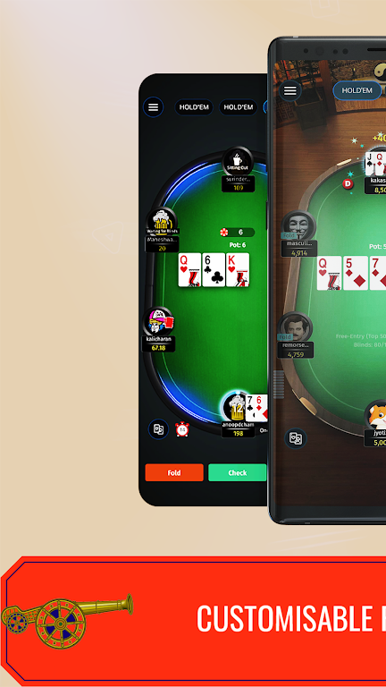 PokerBaazi: Practice Poker Schermafbeelding 2