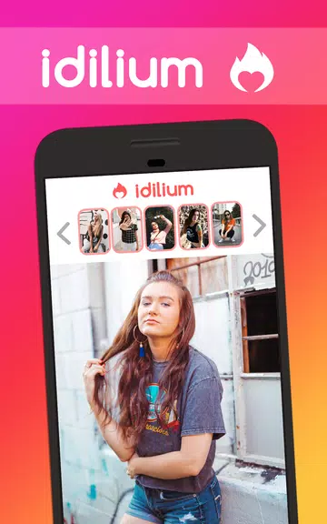 Idilium: Random Chat Roulette Ảnh chụp màn hình 2