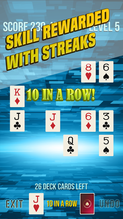 Pyramid Solitaire Supreme Tangkapan skrin 3