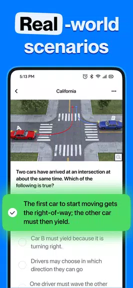 DMV Permit Practice Test Genie स्क्रीनशॉट 1