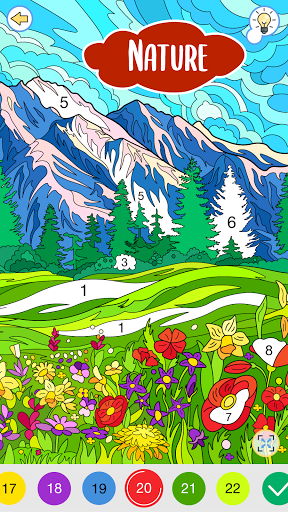 Color by Number: Coloring Book Скриншот 0