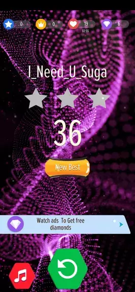 k-pop Magic Game Piano Tiles 2 ภาพหน้าจอ 1