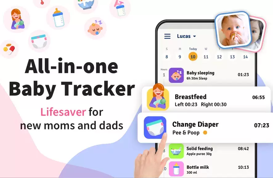 Baby Tracker - Breastfeeding Zrzut ekranu 0