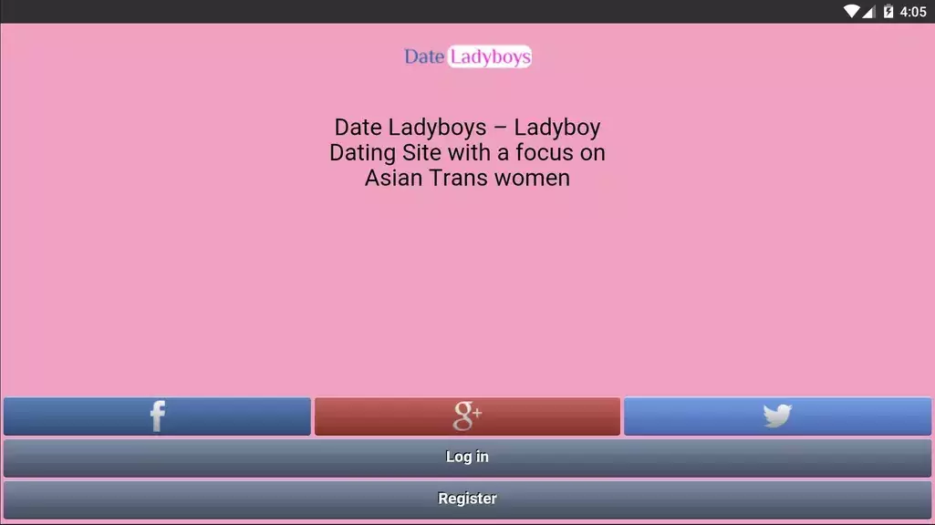 DateLadyboys - Decent Dating for Asian Trans-women Captura de pantalla 2