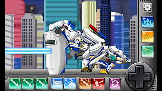 T-rex Cops- Combine DinoRobot Captura de pantalla 0