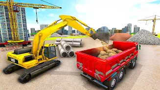 City Construction Truck Games Screenshot 2