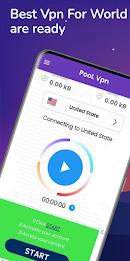 PooL Vpn - Super Fast Vpn Ekran Görüntüsü 0