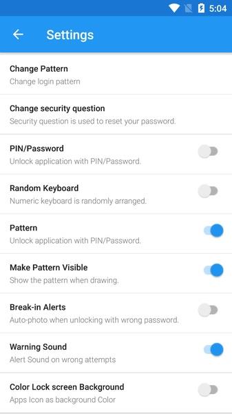 Fingerprint App Lock 스크린샷 0