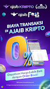 Ajaib Kripto: 0% Trading Fee Zrzut ekranu 1