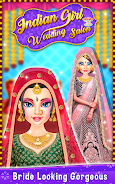 Indian Girl Wedding Salon Game स्क्रीनशॉट 1