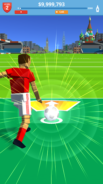 Soccer Kick Mod Tangkapan skrin 0