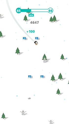 Ski Penguin - Fun Sports Game Скриншот 1