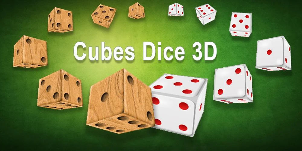 Cubes Dice 3D Capture d'écran 0