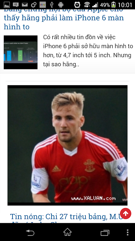 XaLuan Doc Bao Moi Tin Tuc 24h Schermafbeelding 2