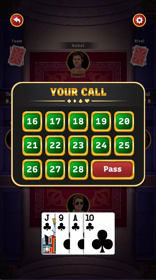 29 King Card Game Offline ဖန်သားပြင်ဓာတ်ပုံ 2