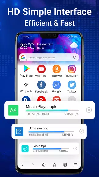 Web Browser - Fast & Privacy Ekran Görüntüsü 1