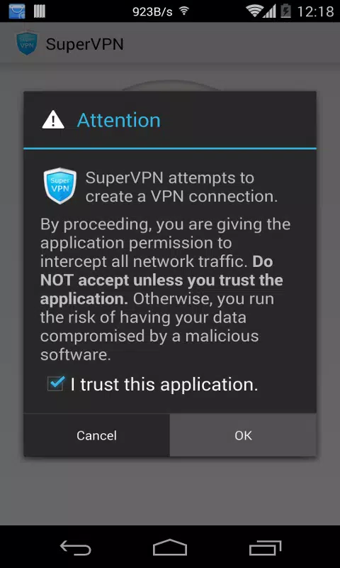 SuperVPN Pro 스크린샷 0