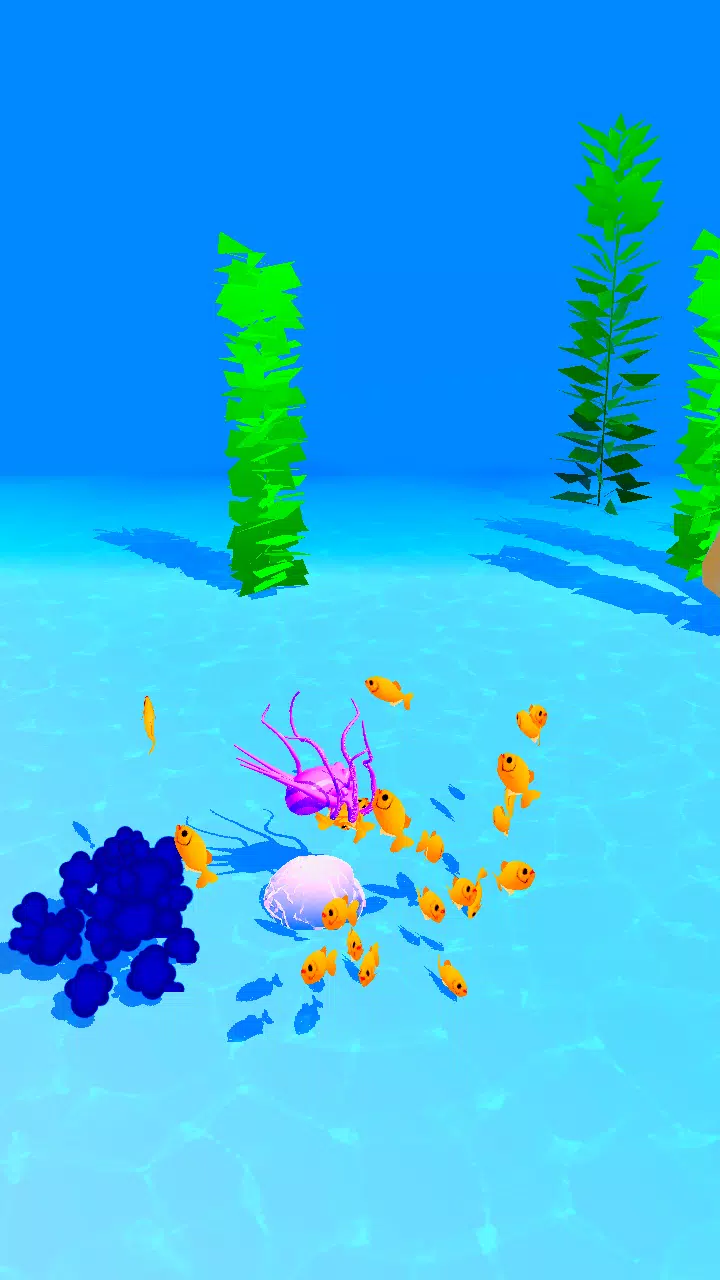 Octopus Run 3D Ảnh chụp màn hình 0