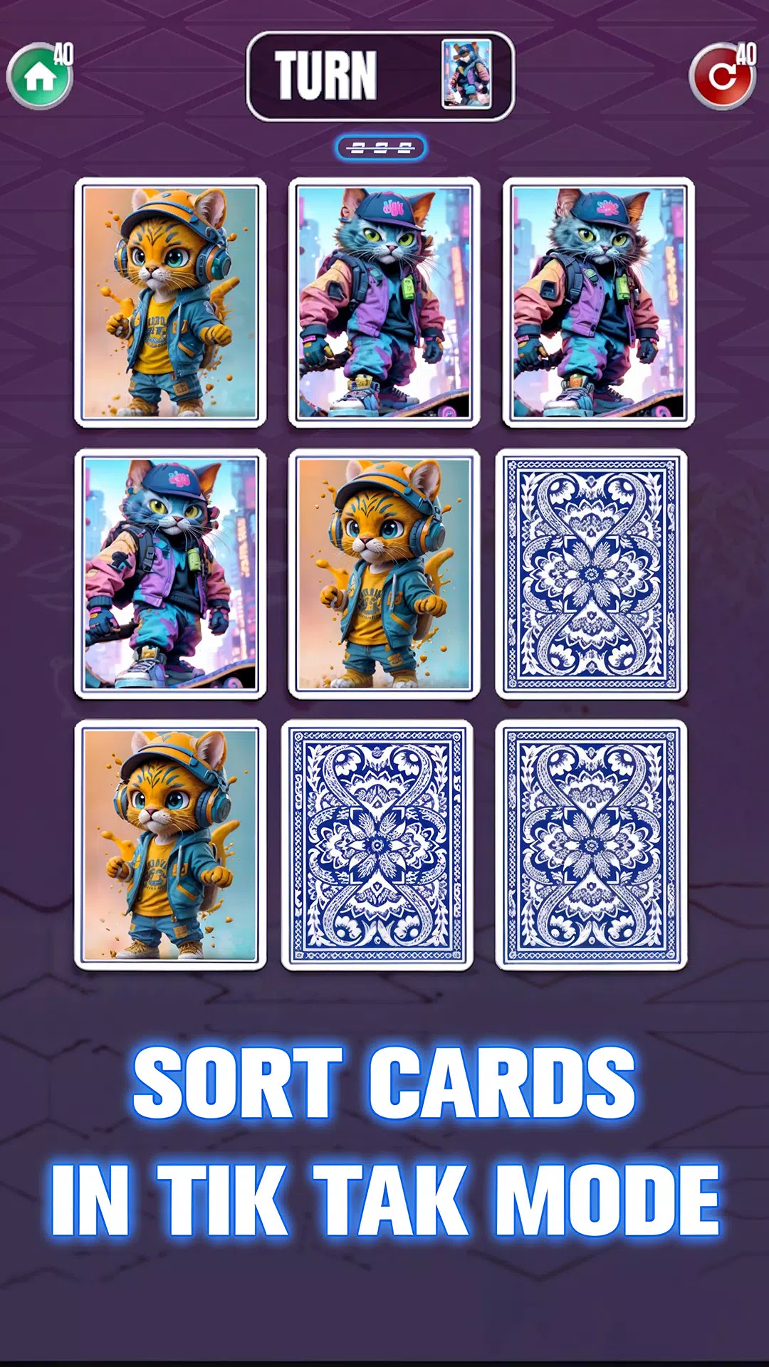 TCG Mini Card Craft Brain Game Zrzut ekranu 0