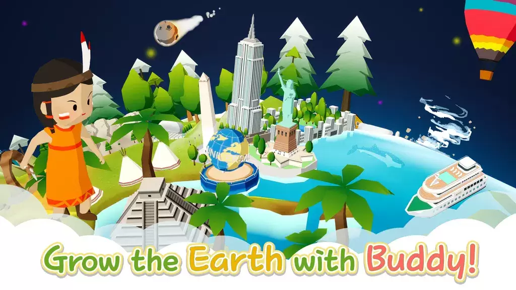 Save The Earth : Idle&Clicker Tangkapan skrin 0