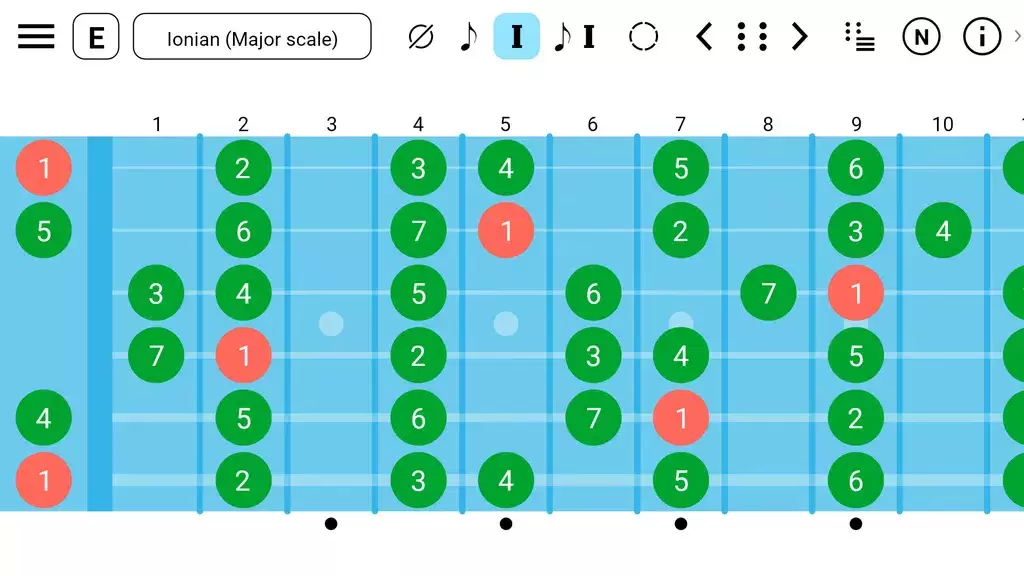 Guitar Fretboard: Scales स्क्रीनशॉट 0