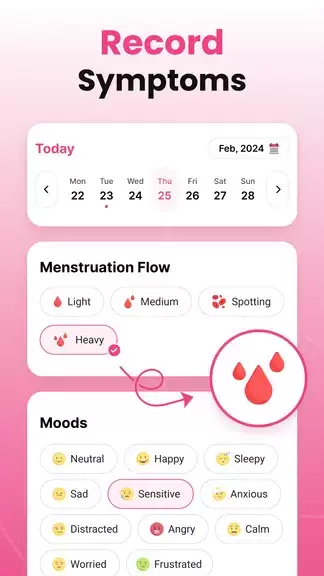 Period Tracker Ovulation Cycle Screenshot 2