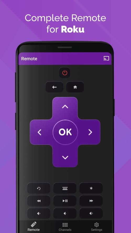 Schermata Remote Control for Roku TV 0