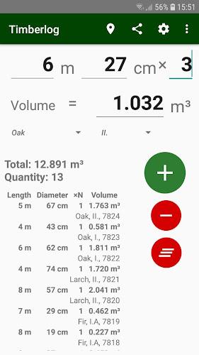 Timberlog - Timber calculator Schermafbeelding 3