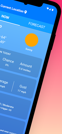 Weather on Homescreen ภาพหน้าจอ 3