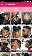 AfroBarber: men afro hairstyle Zrzut ekranu 0