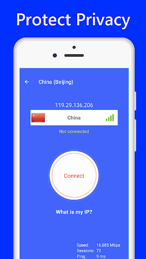 Free VPN ဖန်သားပြင်ဓာတ်ပုံ 1