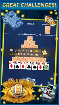 Pyramid Solitaire - Make Money Captura de tela 3